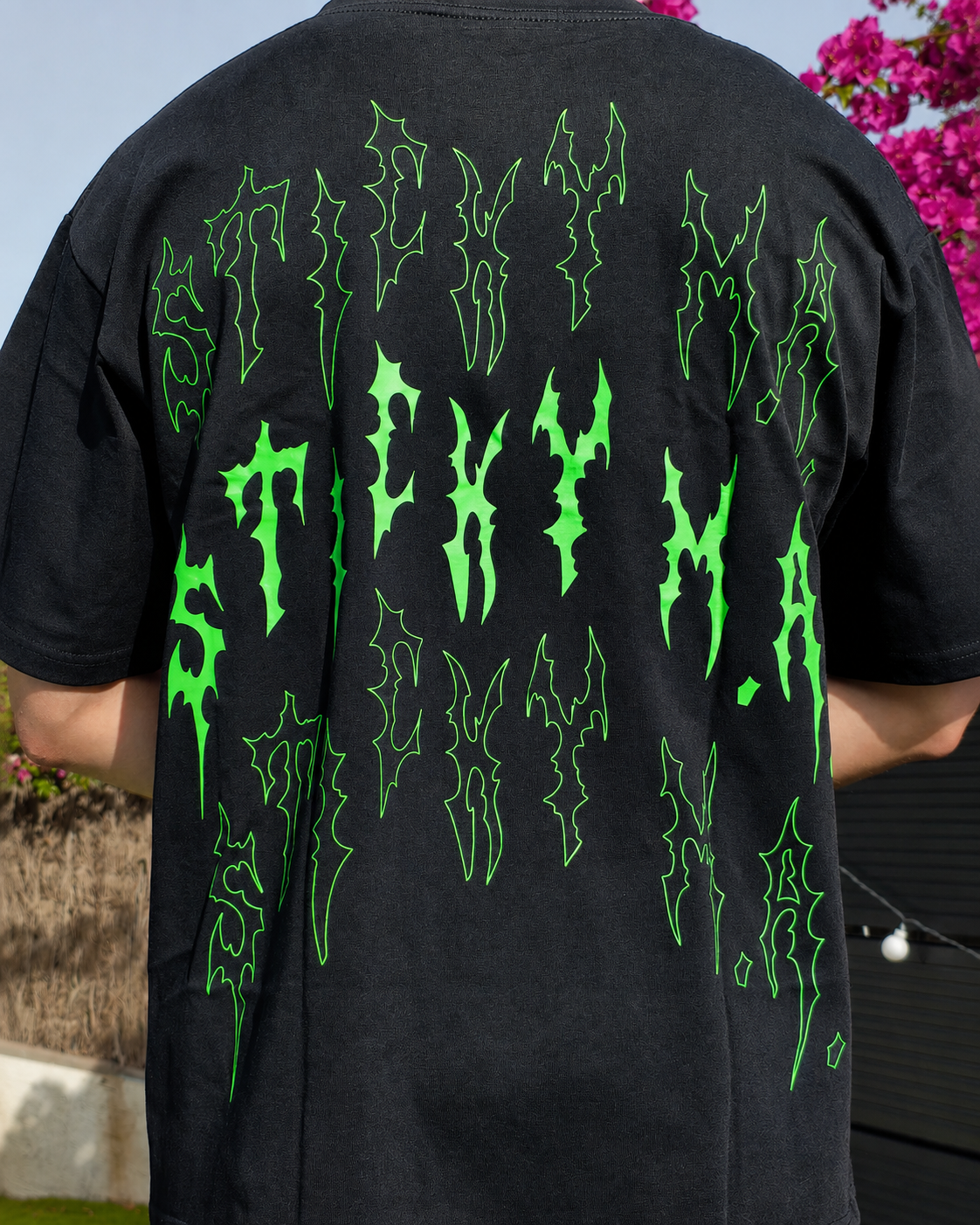 StickyM.A_trasero camiseta sticky ma 
merch corazonn verde
